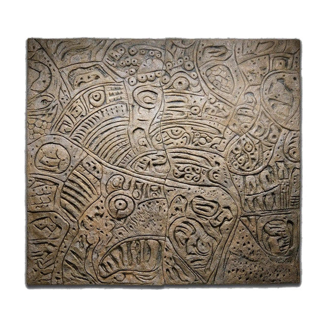 Origins of the Tribe Large Wall Art - 2 Piece 3D Textured Set - image 1