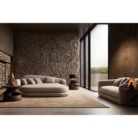 Origins of the Tribe Large Wall Art - 2 Piece 3D Textured Set - image 4