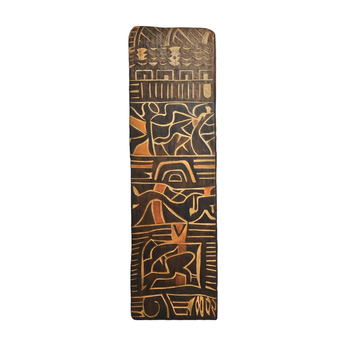Colours of the Tribe Large Wall Art - 4 Piece 3D Textured Set - image 2