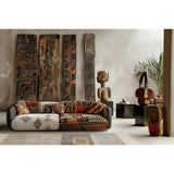 Colours of the Tribe Large Wall Art - 4 Piece 3D Textured Set - image 6
