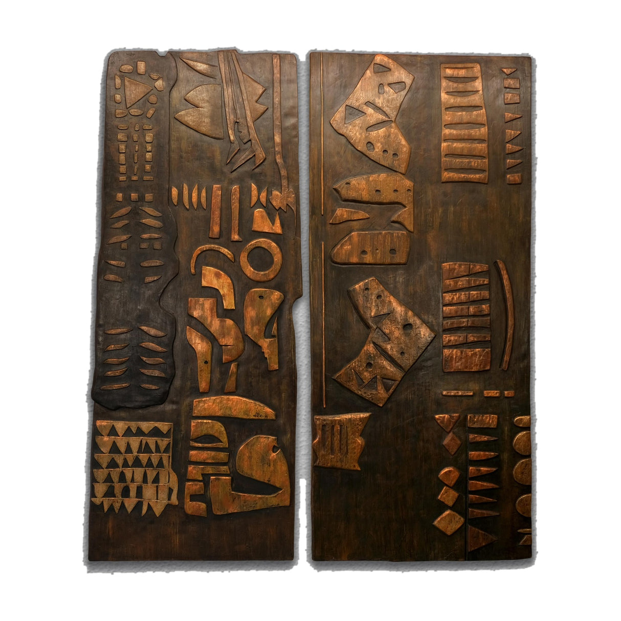 Spirit of the Moran Large Wall Art - 2 Piece 3D Textured Set - image 1