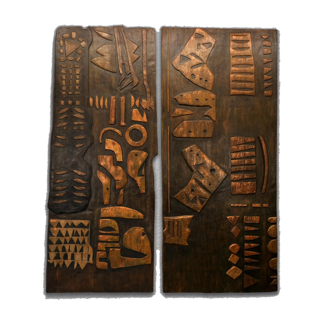 Spirit of the Moran Large Wall Art - 2 Piece 3D Textured Set - image 1