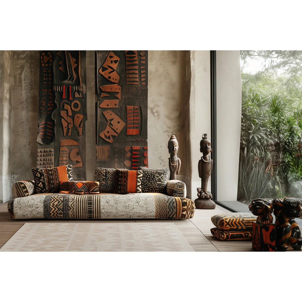 Spirit of the Moran Large Wall Art - 2 Piece 3D Textured Set - image 4