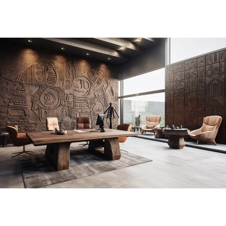 Nomadic Earthlines Large Wall Art - 2 Piece 3D Textured Set - image 4