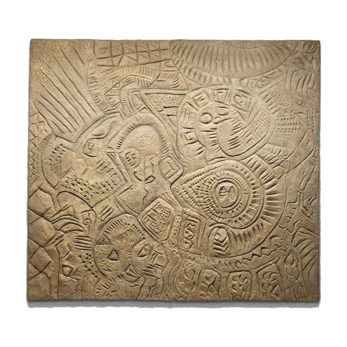 Stone of the Sahara Large Wall Art - 2 Piece 3D Textured Set - image 1