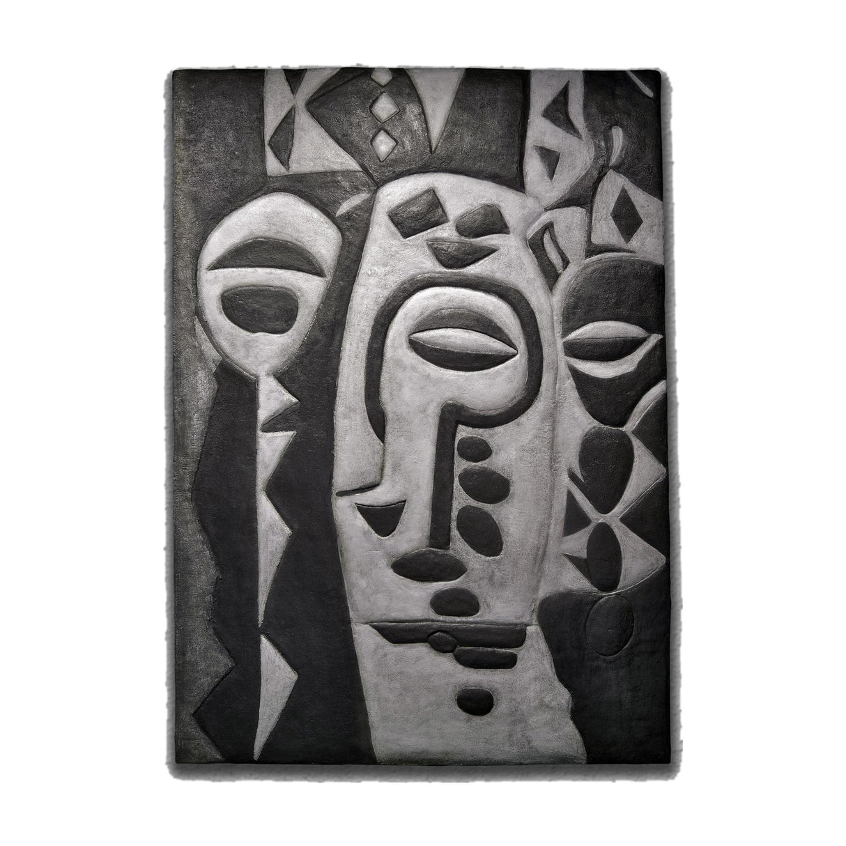 Voices in Contrast Large Wall Art - 2 Piece 3D Textured Set - image 3