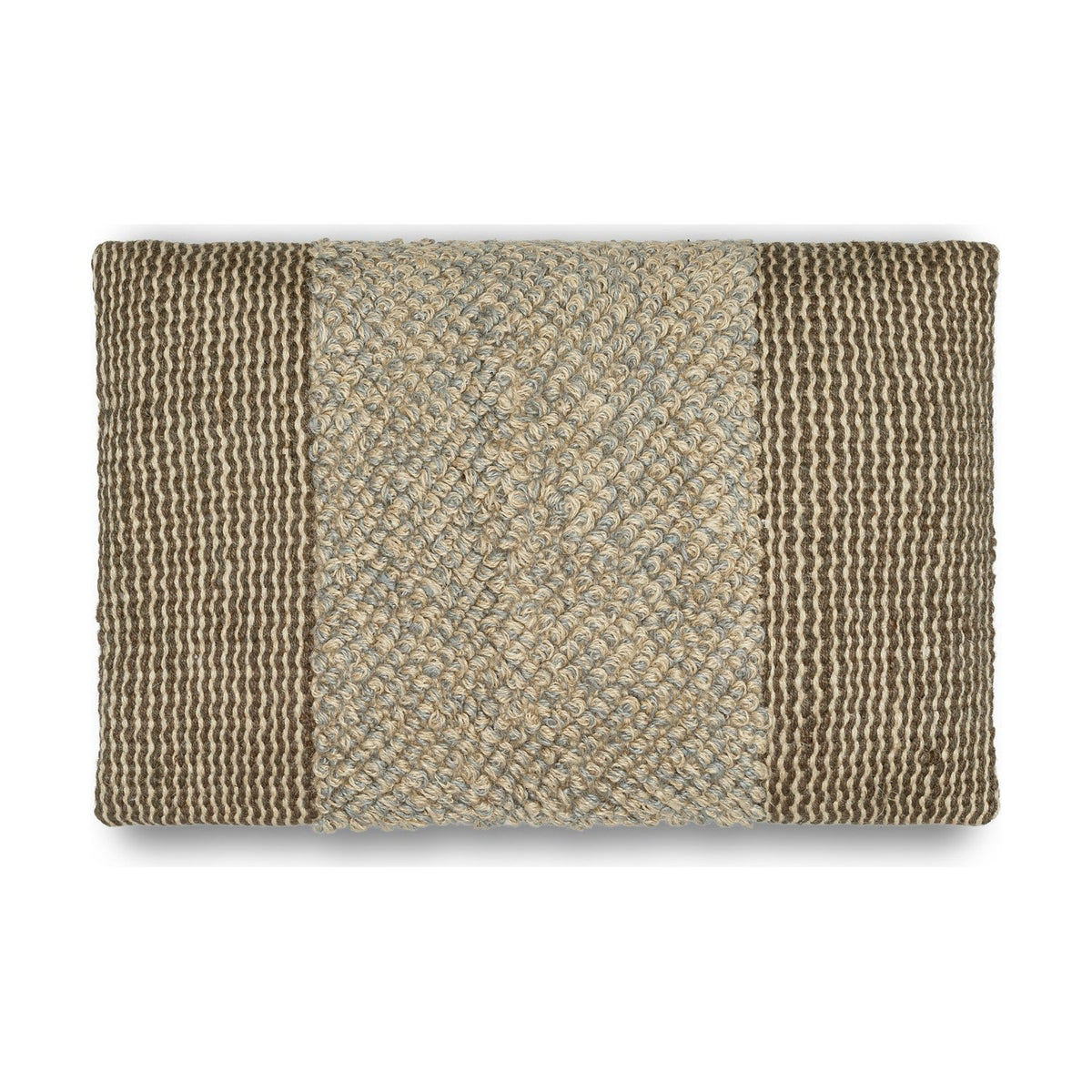 Paduna 60 x 40cm Cushion Cover - Soft Blue & Brown
