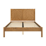 Palms Double Bed Frame - Smoked