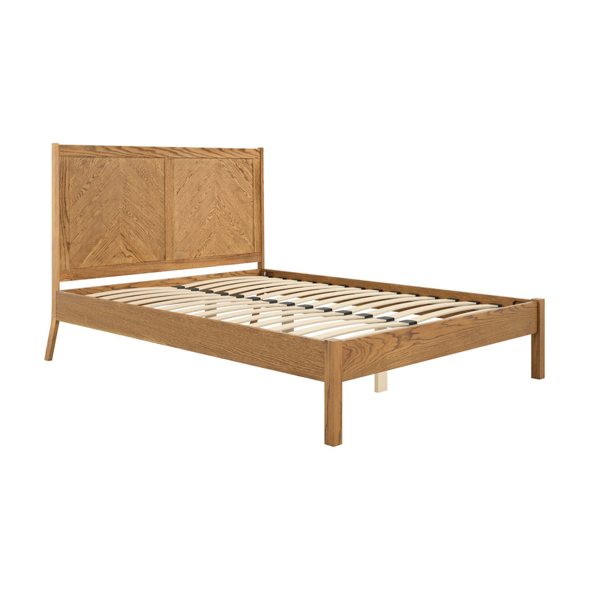 Palms King Size Bed Frame - Smoked