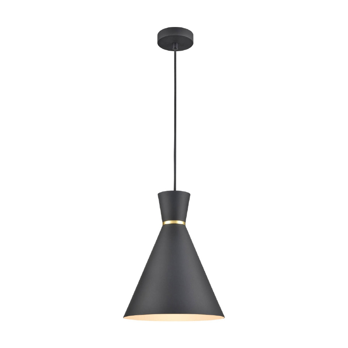 Happy pendant light in black finish