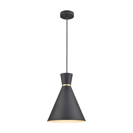Happy pendant light in black finish