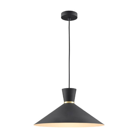 Happy pendant light in black finish