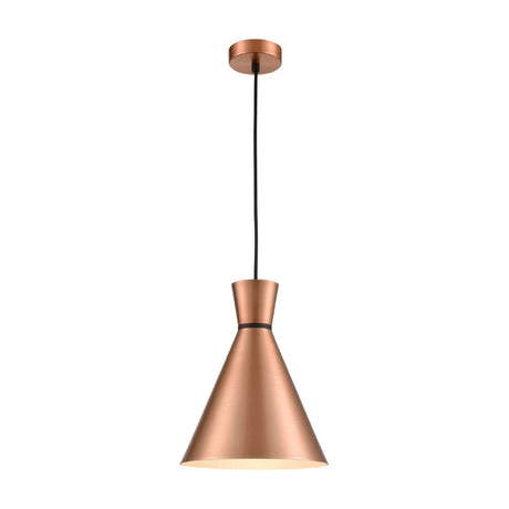 Happy pendant light in copper finish