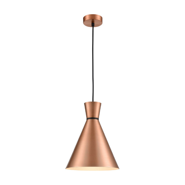 Happy pendant light in copper finish