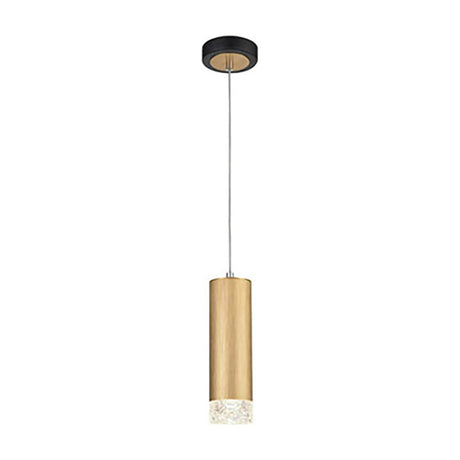 Cordelia pendant light in gold finish, alternative view