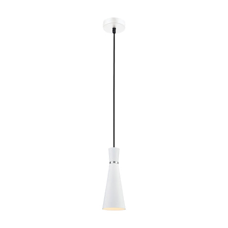Happy pendant light in white finish