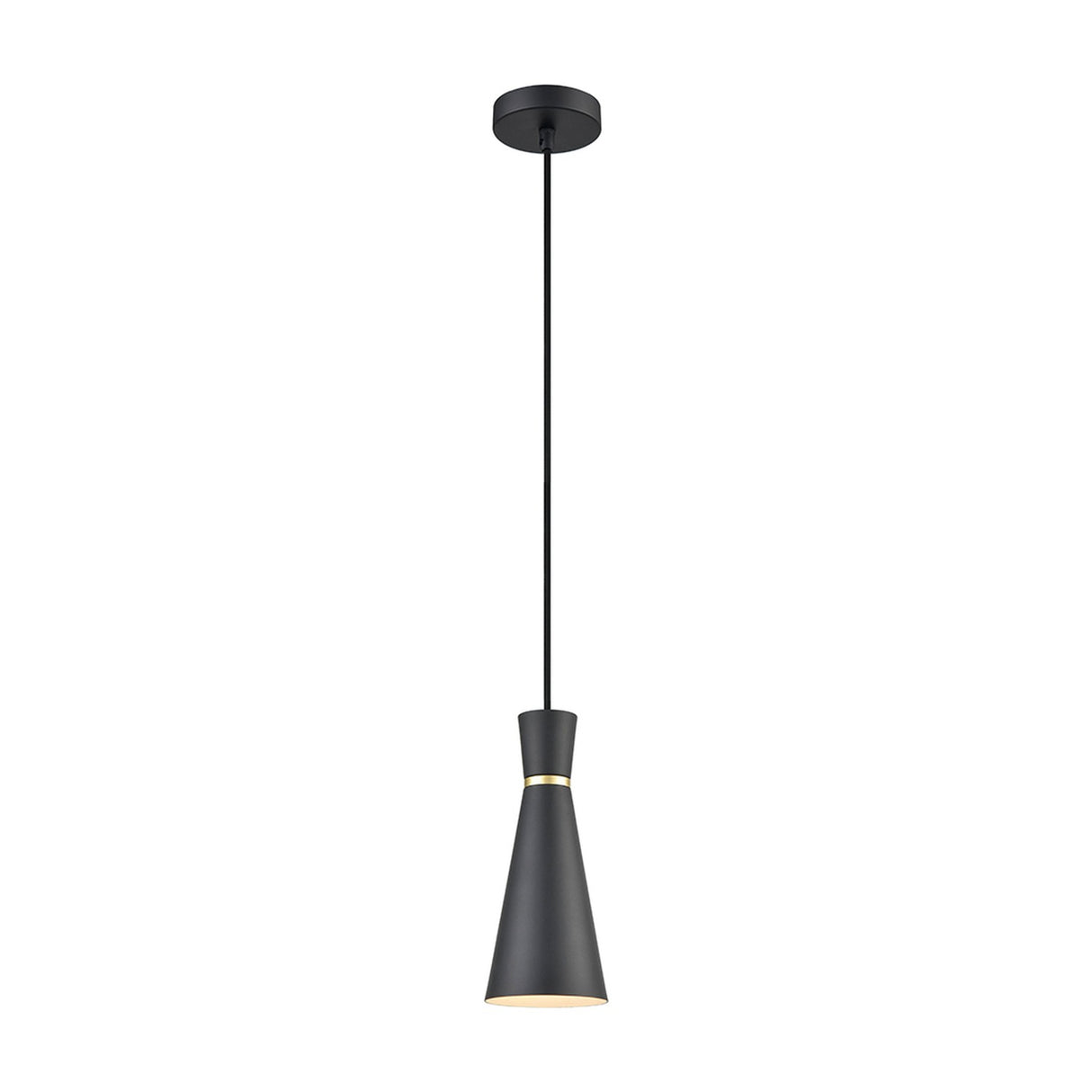 Happy pendant light in black finish