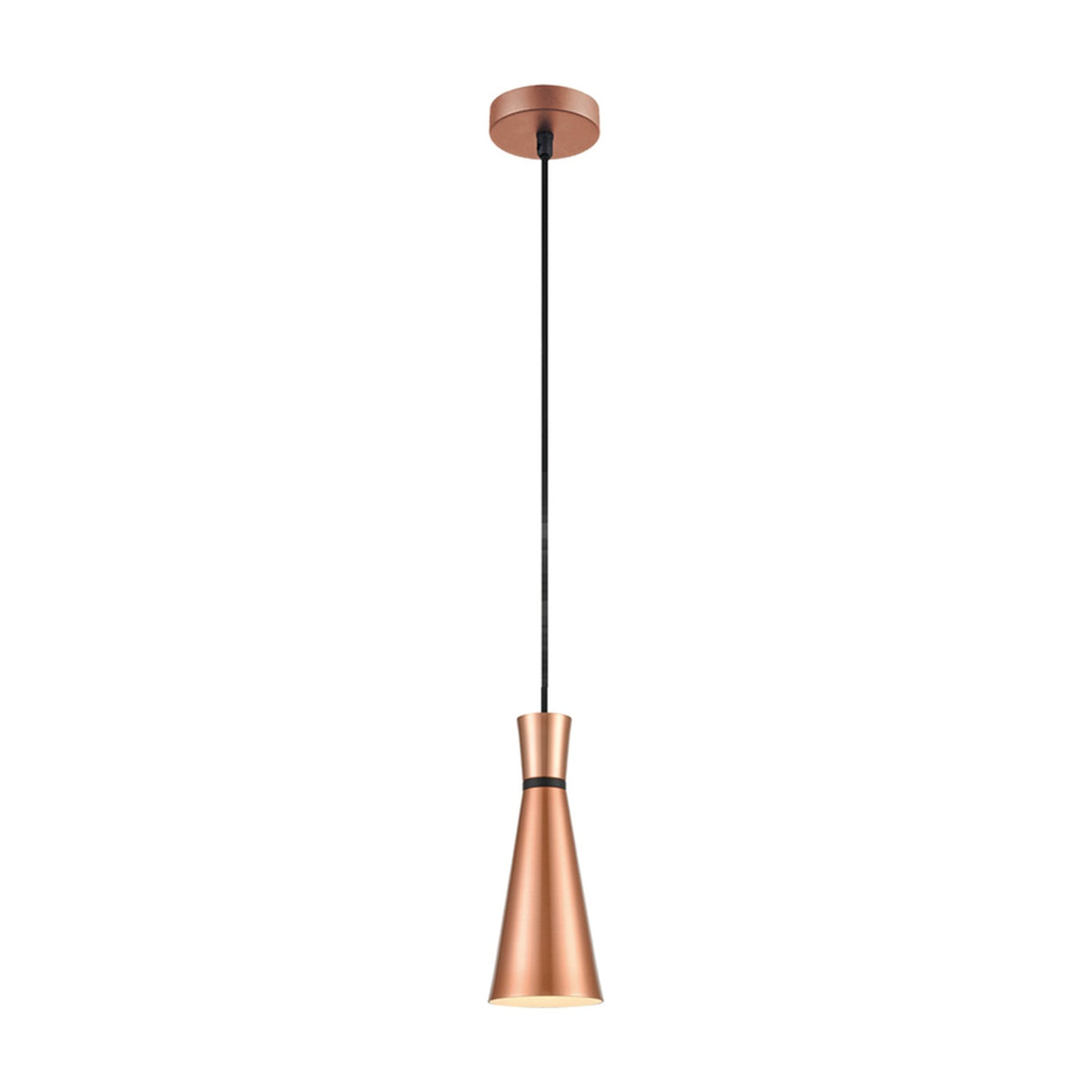 Happy pendant light in copper finish