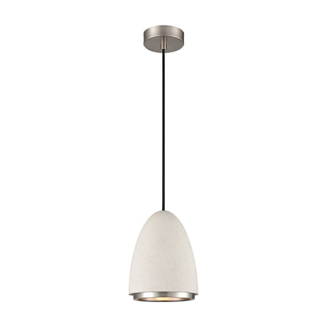 Precis pendant light in satin nickel finish