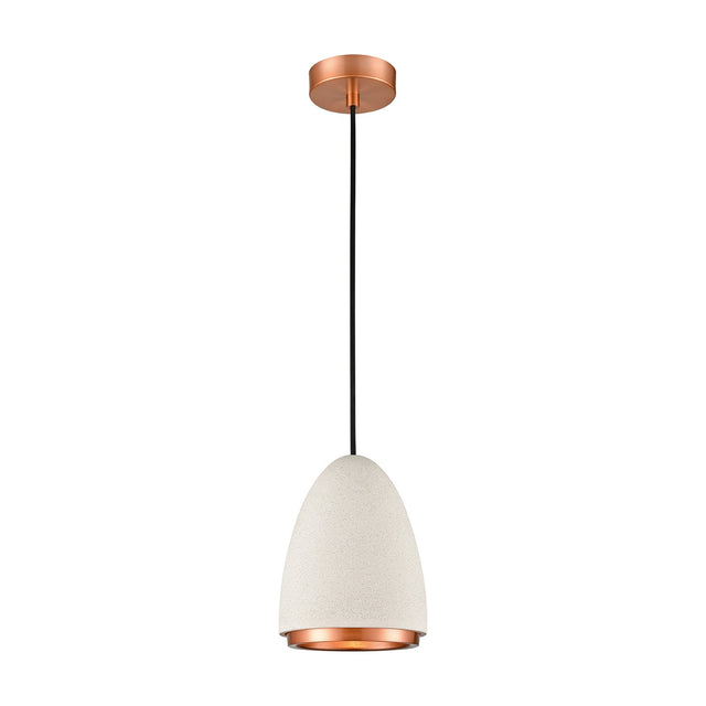 Precis pendant light in copper finish