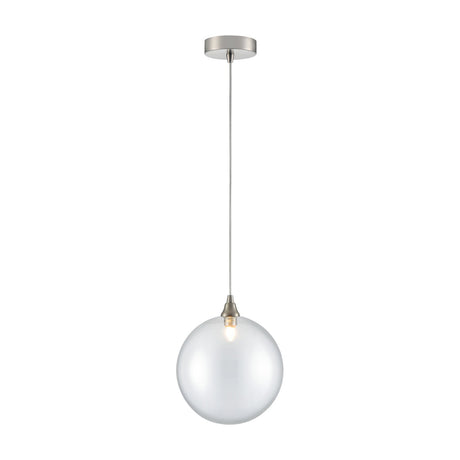 Galaxy pendant light in satin nickel finish