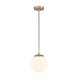 Galaxy pendant light in gold finish