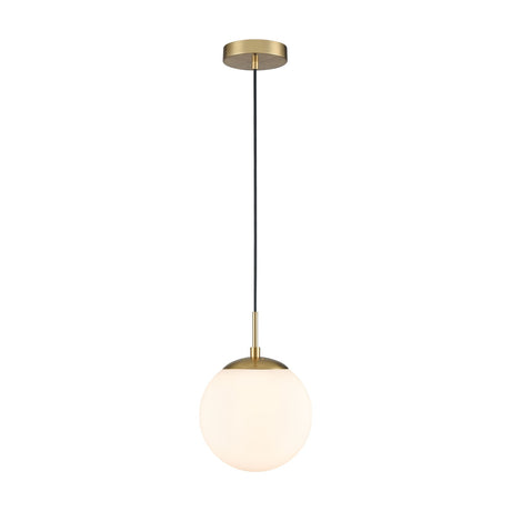 Galaxy pendant light in gold finish