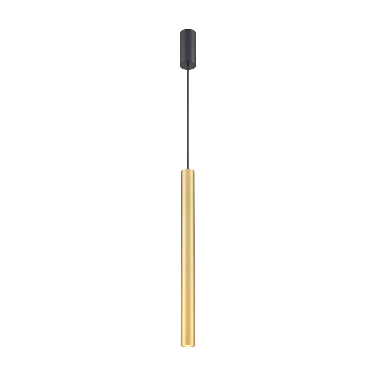 Chime pendant light in brass finish