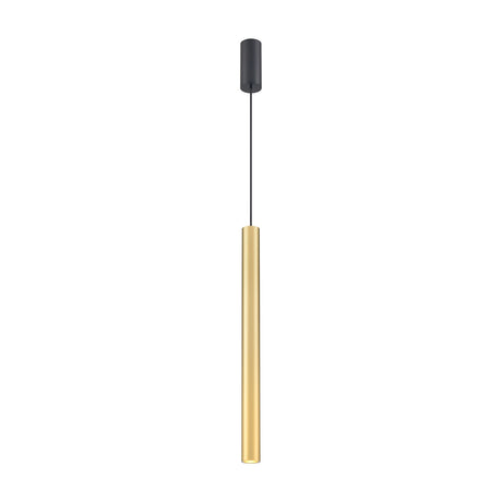Chime pendant light in brass finish