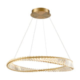 Cleopatra chandelier in brass finish