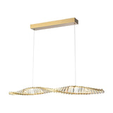 Cleopatra chandelier in brass finish