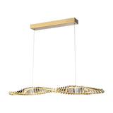 Cleopatra chandelier in brass finish, alternative view