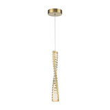 Cleopatra chandelier in brass finish