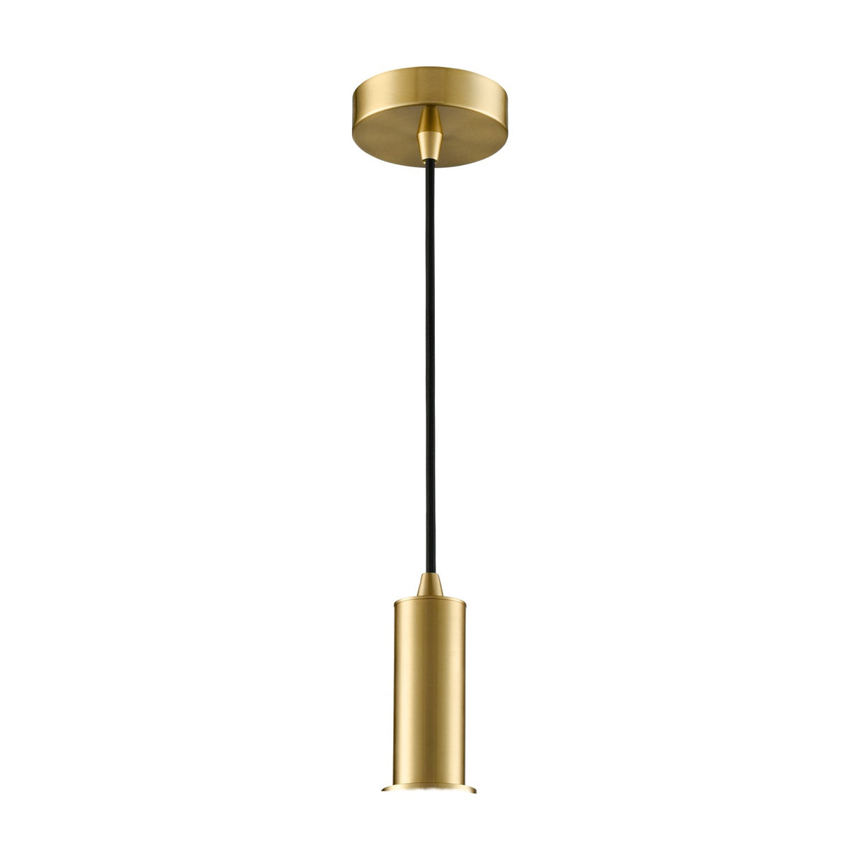 Mezcla pendant light in brass finish, alternative view