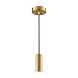 Mezcla pendant light in brass finish, alternative view