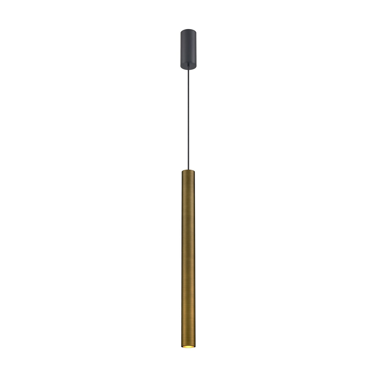 Chime pendant light in brushed bronze finish