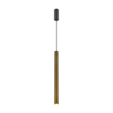 Chime pendant light in brushed bronze finish