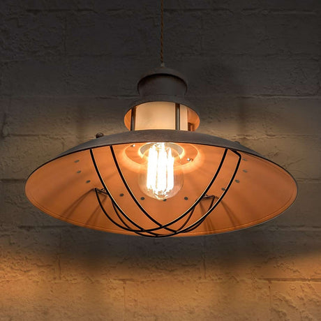 Newton pendant light, shown in a room setting