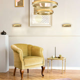 Eternity chandelier, shown in a room setting
