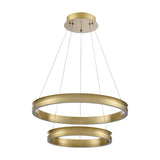 Eternity chandelier, unlit