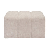 Peninsula Footstool - Oyster