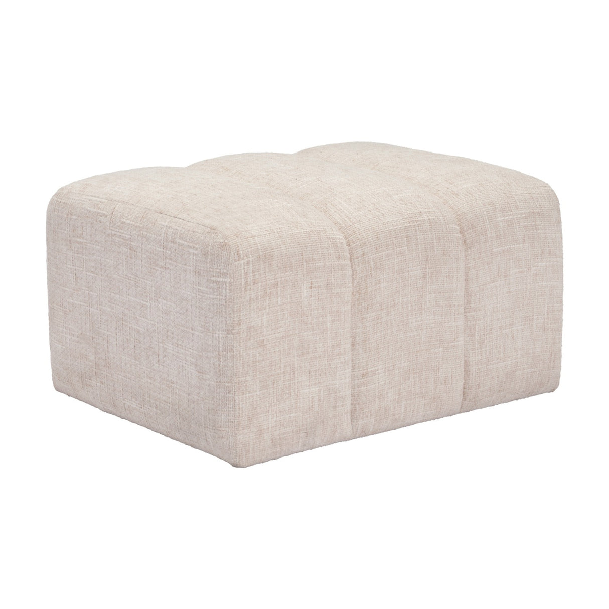 Peninsula Footstool - Oyster