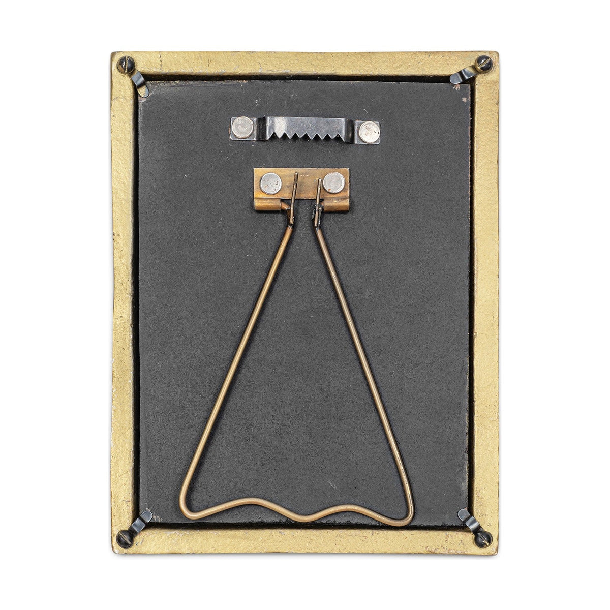 Pambani 5 x 7 Portrait Photo Frame - Antique Brass