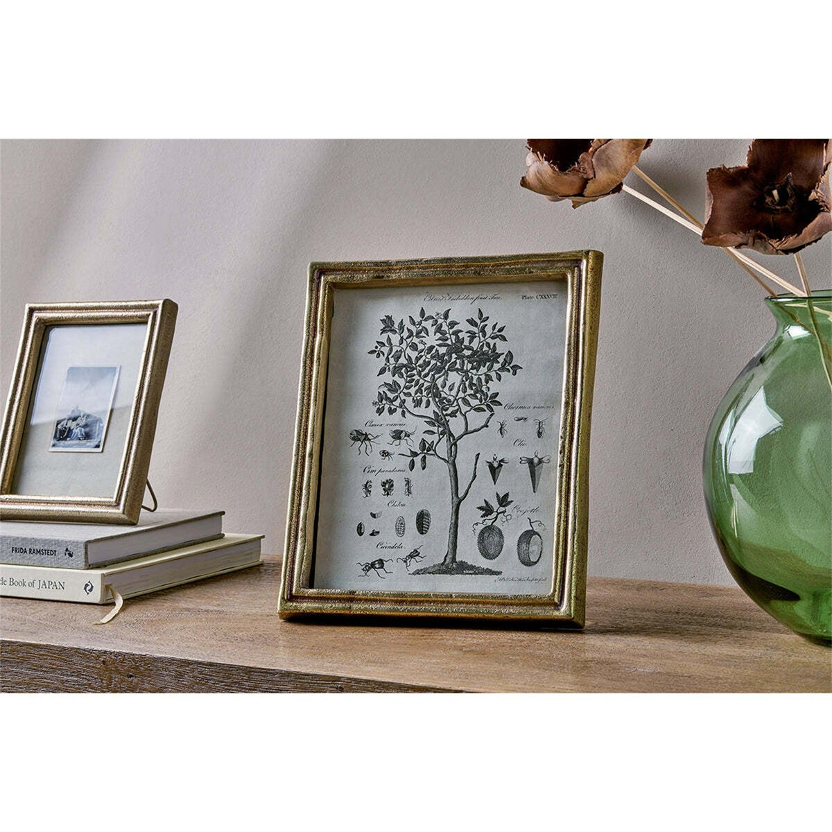 Pambani 8 x 10 Portrait Photo Frame - Antique Brass