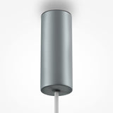 The Gerhard LED Dome Pendant Light 30cm - Grey is a sleek, modern cylindrical pendant that hangs from the ceiling. It offers energy efficiency with an adjustable wire length to perfectly match any rooms aesthetics.