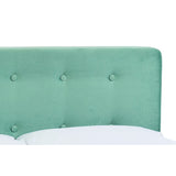 Pierre Double Bed Frame – Aqua