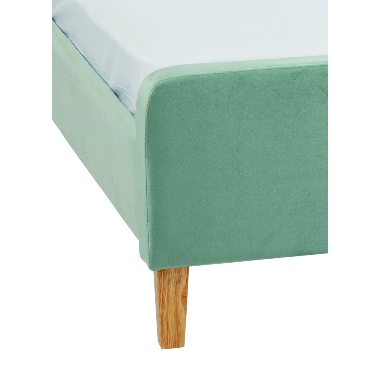 Pierre King Bed Frame - Aqua