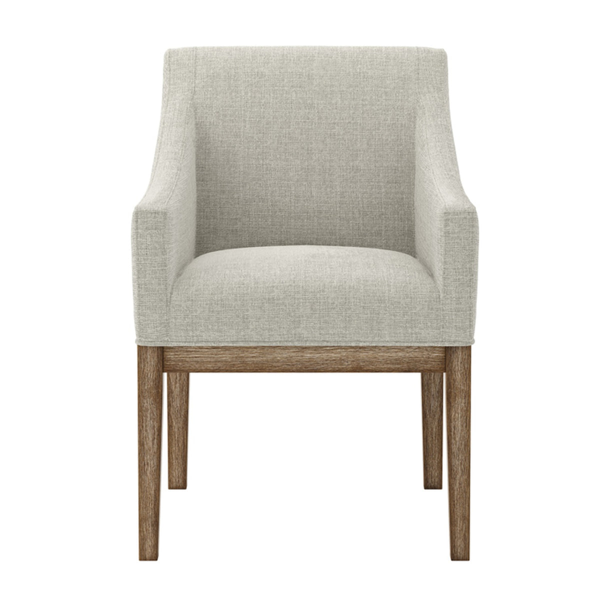Piper Dining Chair - Bisque with Brushed Wood