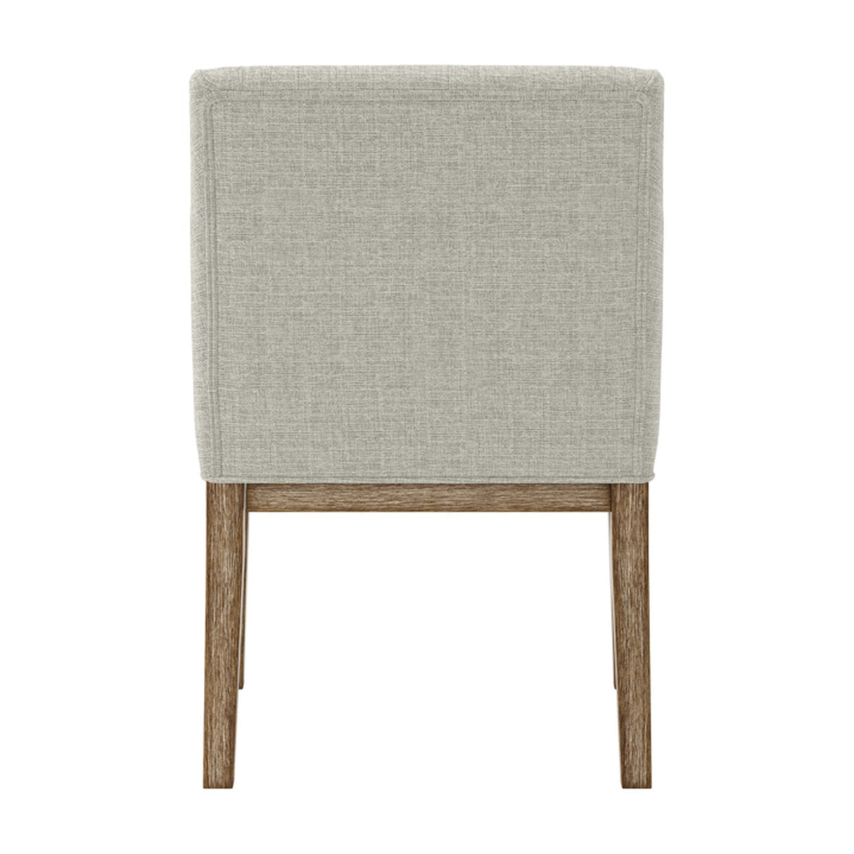 Piper Dining Chair - Bisque with Brushed Wood