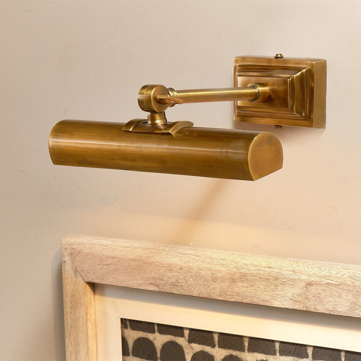 Pania Picture Wall Light - Antique Brass